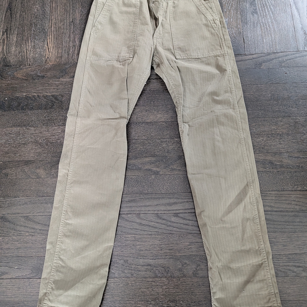 Tellason Men's Khaki Chinos